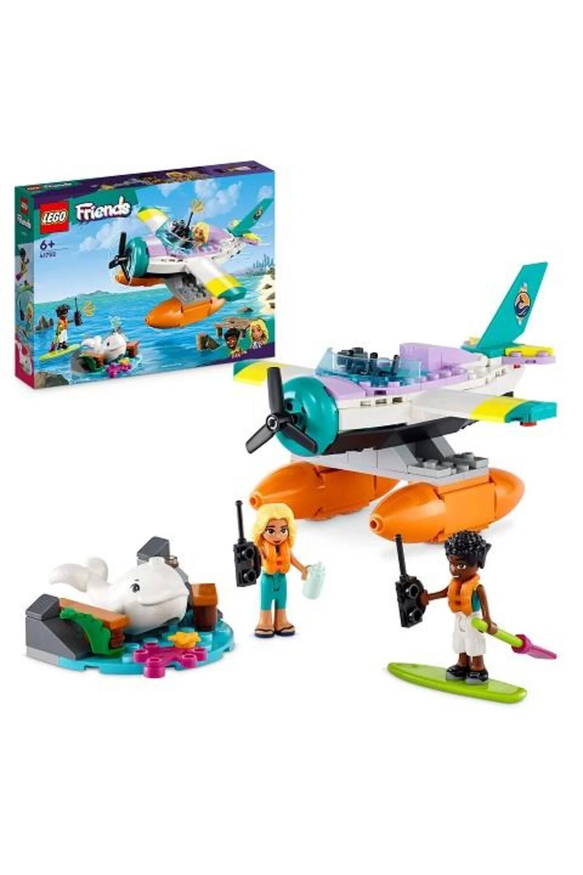 لگو و اسباب بازی های ساخت محور دوستان 41752 هواپیمای نجات دریایی LEGO