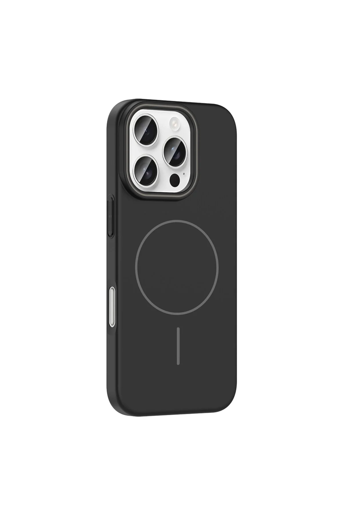 کاور و قاب APPLE IPHONE 15 PRO CASE MAGNETIC CHARGING LOX HARD COVER با حلقه نازک شیک M SAFE GRABONO