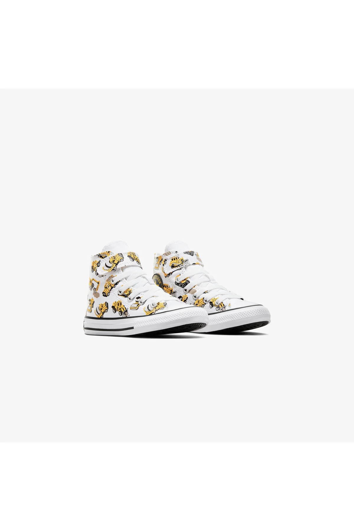 اسنیکر کفش کتانی سفید بچه گانه CHUCK TAYLOR ALL STAR 1V CONSTRUCTION TRUCK KIDS کانورس Converse