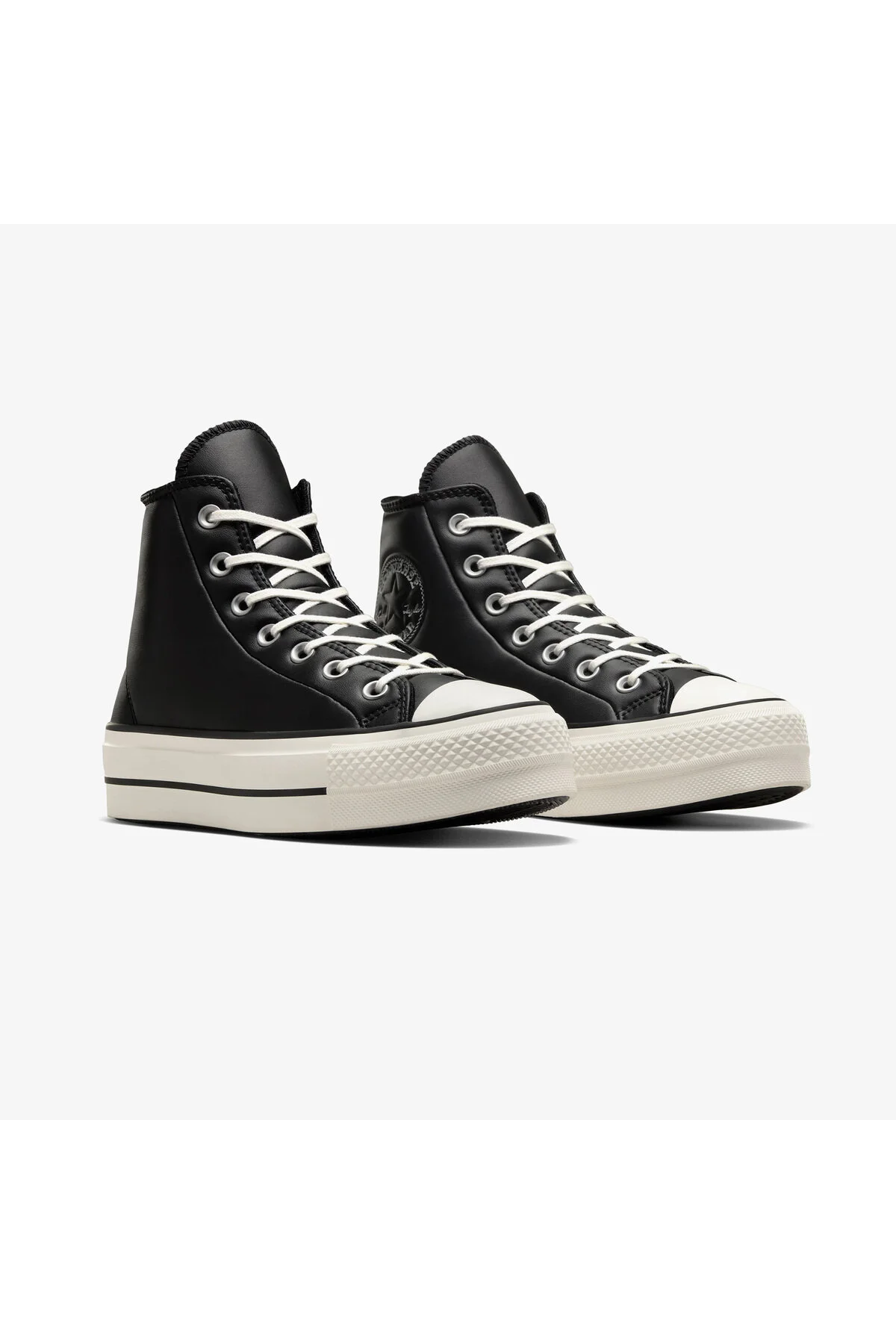 اسنیکر کفش ورزشی با پلتفرم مشکی یونیسکس آل استار لیفت چاک تیلور کانورس Converse