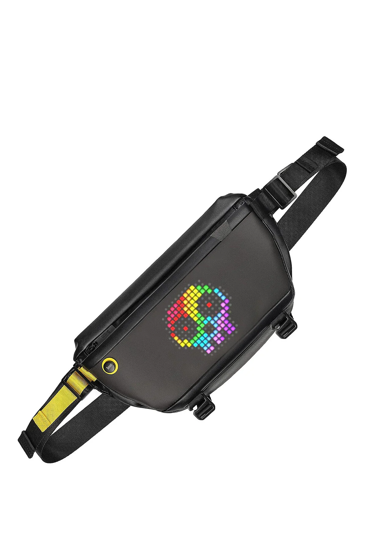 کیف کمری زنانه PIXOO SLINGBAG PIXEL LED صفحه کمر سیاه Divoom