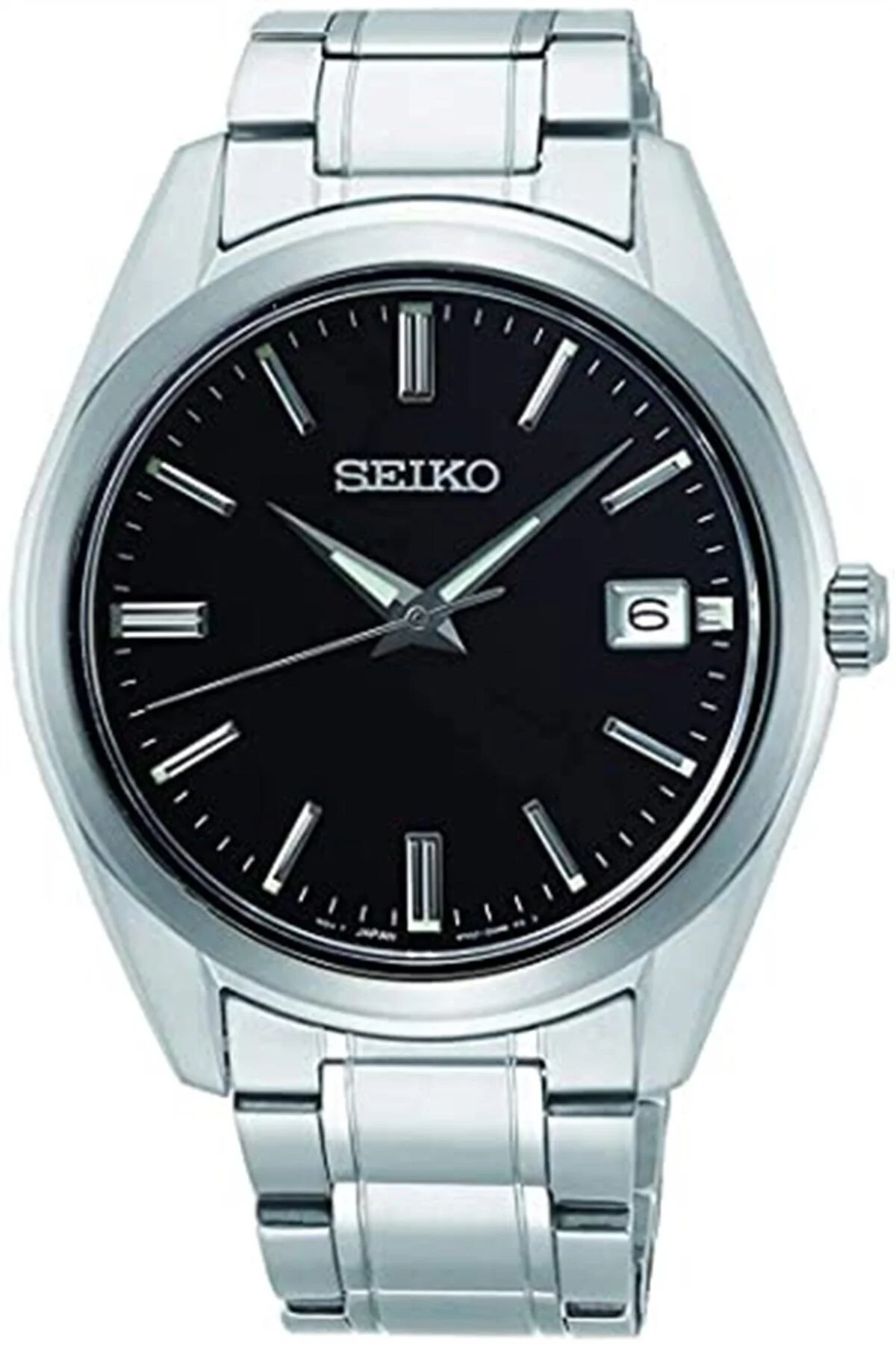 ساعت مردانه مچی شیشه یاقوت کبود خاکستری SUR311P سیکو اورجینال Seiko