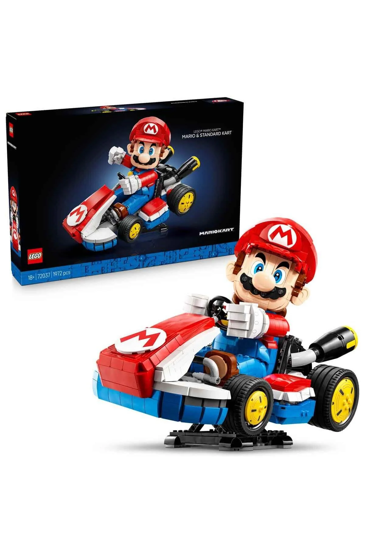 لگو ® SUPER MARIO: MARIO CARD AND STANDARD 72037 18+ مجموعه مدل 1972 PR اورجینال LEGO
