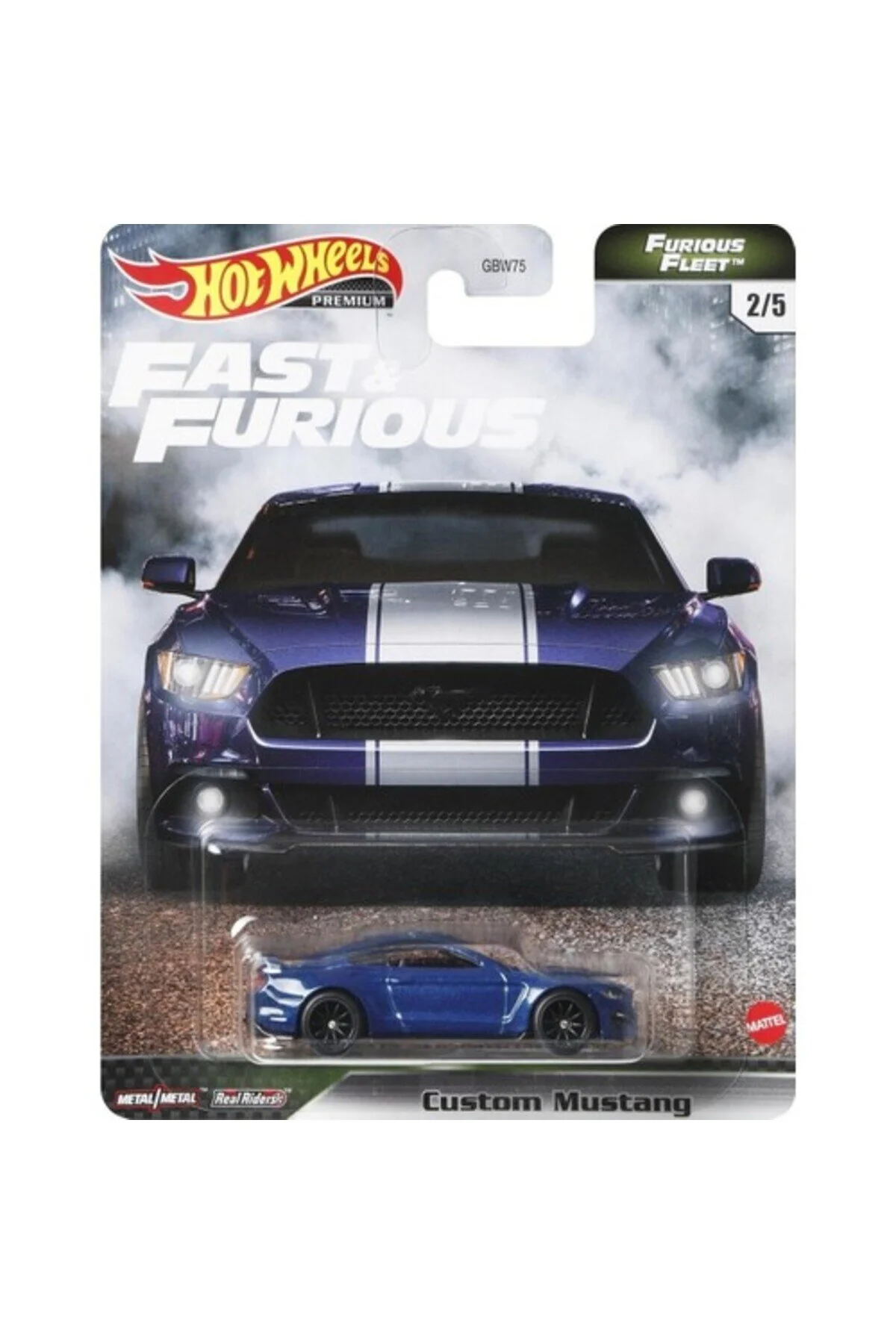 ماشین اسباب بازی ناوگان خشمگین ممتاز سریع و MUSTANG هات ویلز HOT WHEELS