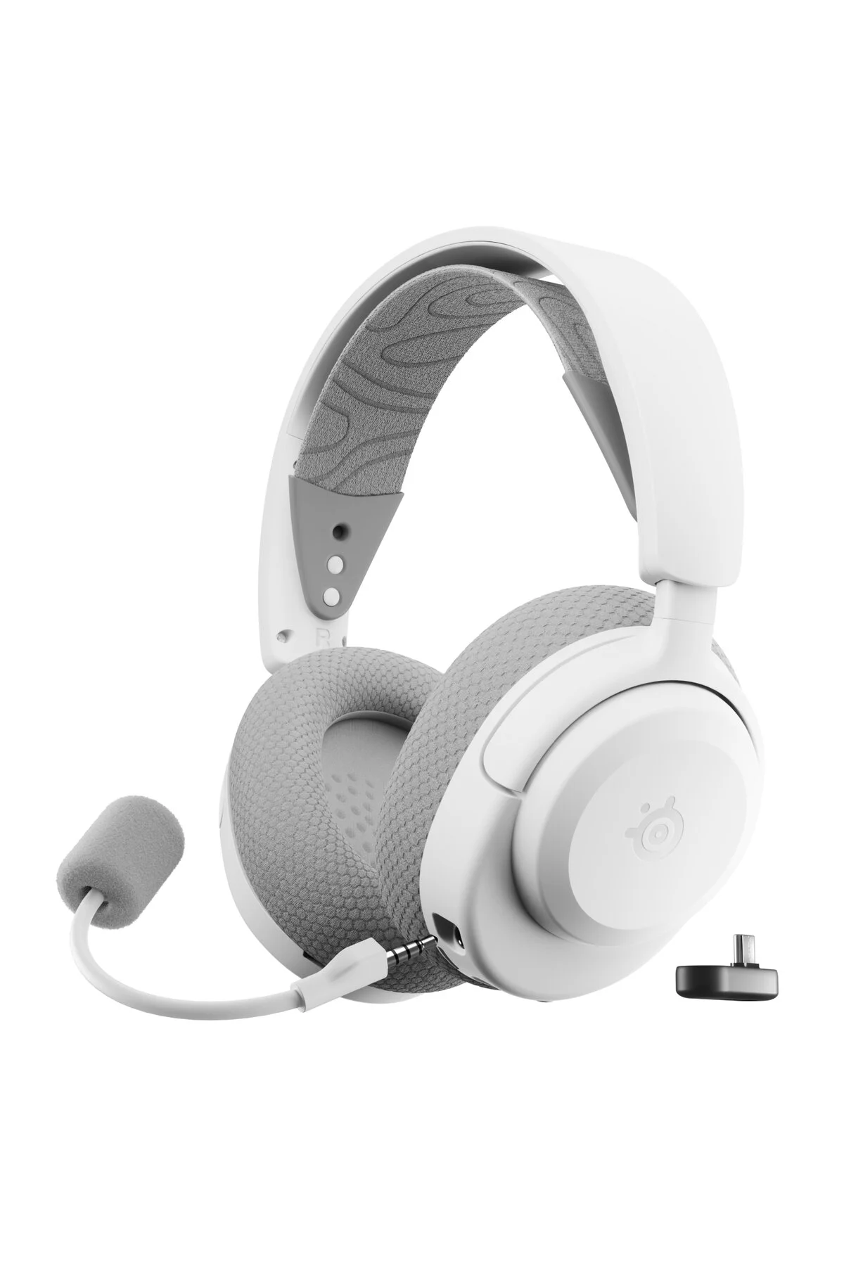 هدست مخصوص بازی ARCTIS NOVA 3P PC PS بی سیم سازگار با موبایل سفید SteelSeries