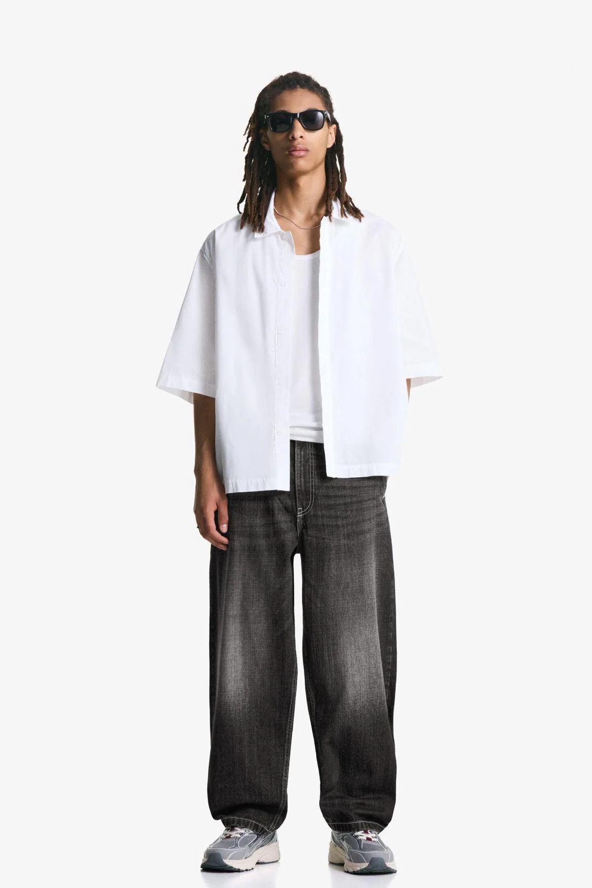 شلوار جین شسته برشکا اورجینال Bershka
