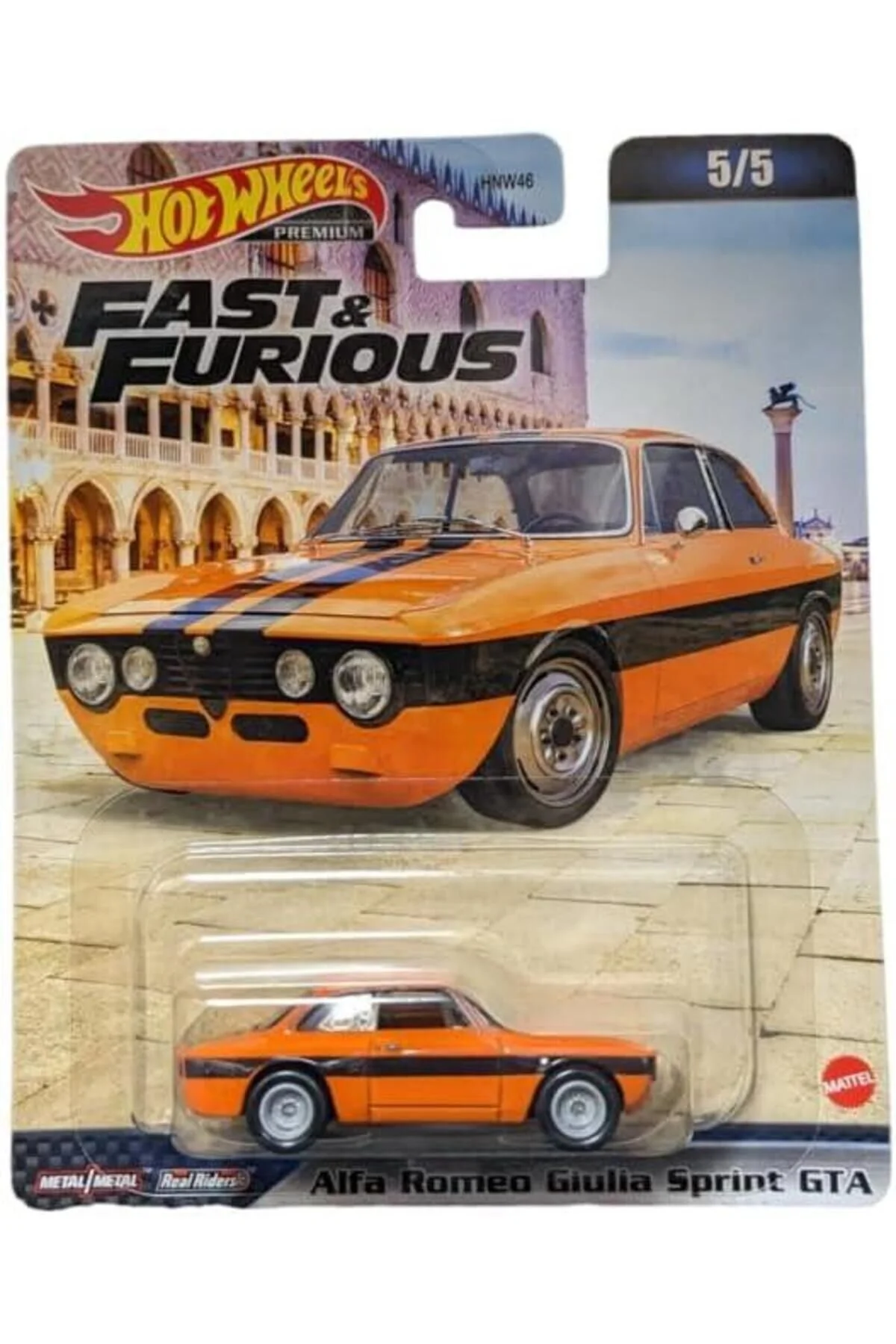 ماشین اسباب بازی پریمیوم سریع و خشمگین آلفارومئو جولیا اسپرینت GTA HNW46 HKD29 از ترکیه HOT WHEELS