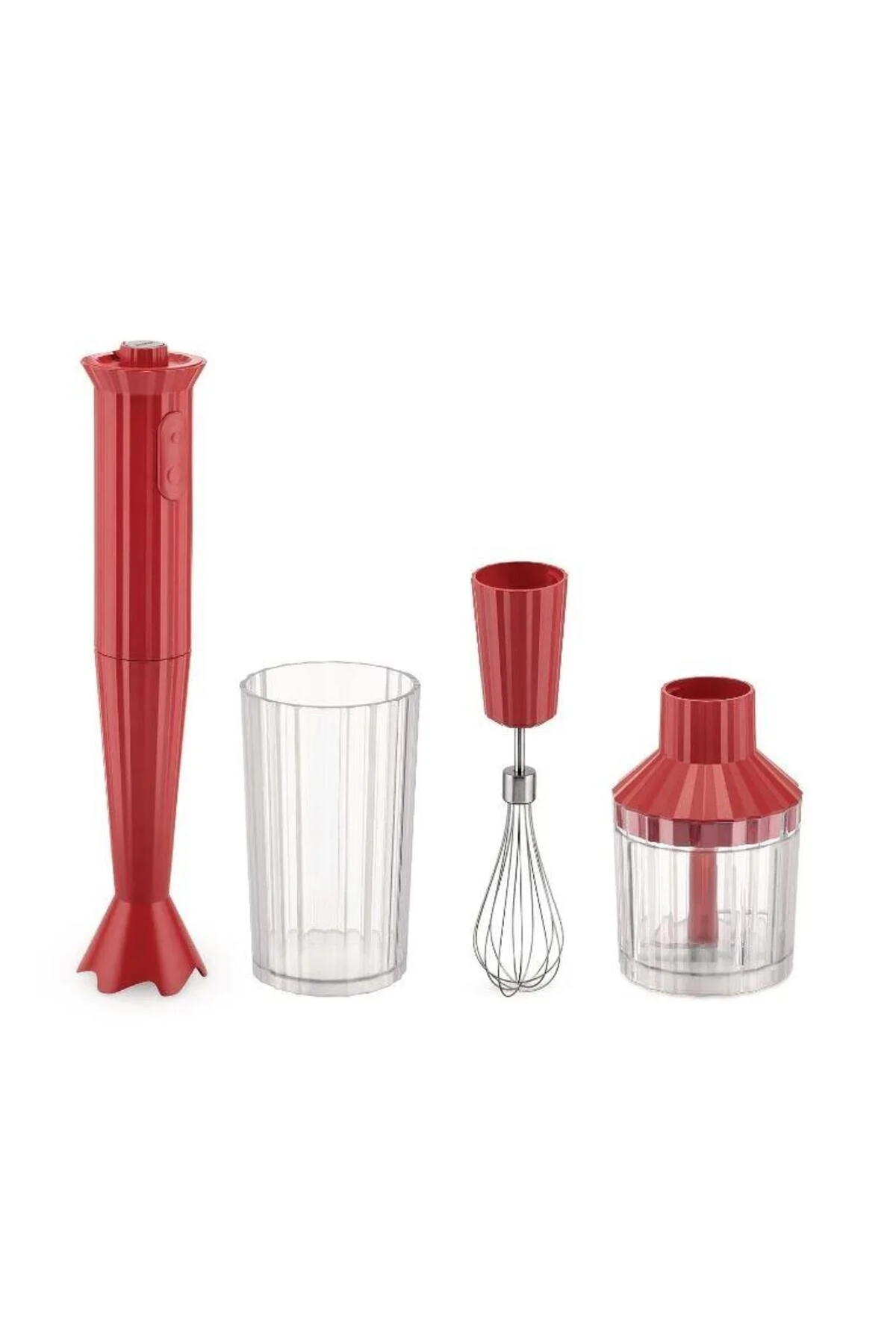 ست مخلوط کن قرمز Plisse اورجینال Alessi