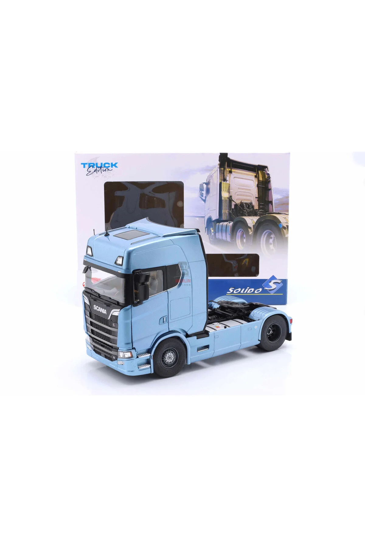 مدل خودرو 1 24 SCAL SCANIA S770 HIGHLINE آبی Solido