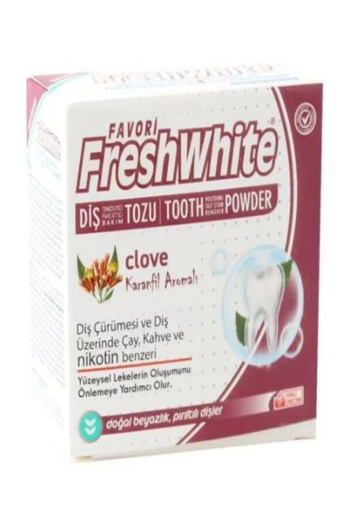 محصولات سفیدکننده دندان پودر سفید 50 گرم Fresh