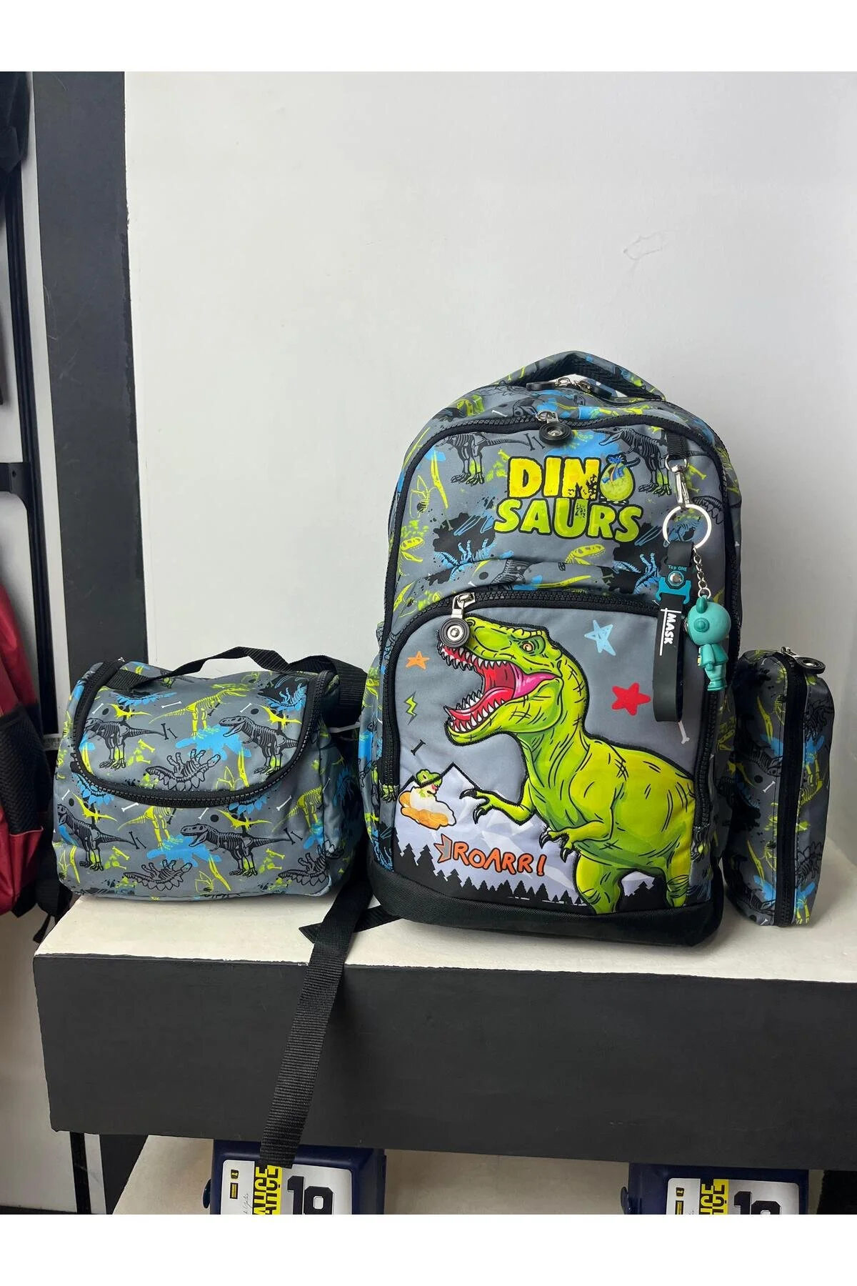 کیف مدرسه مردانه و زنانه ابتدایی 3 BAG جعبه مداد تغذیه CMZ COLLECTİON