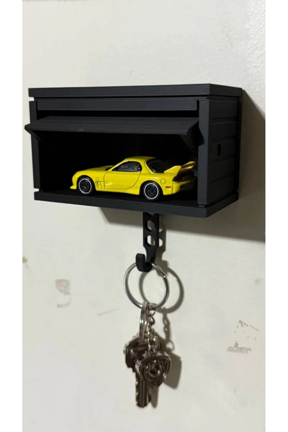 جلیقه کلید جاکلیدی متحرک طرح گاراژ مینی خودرو شامل نمی شود 3D