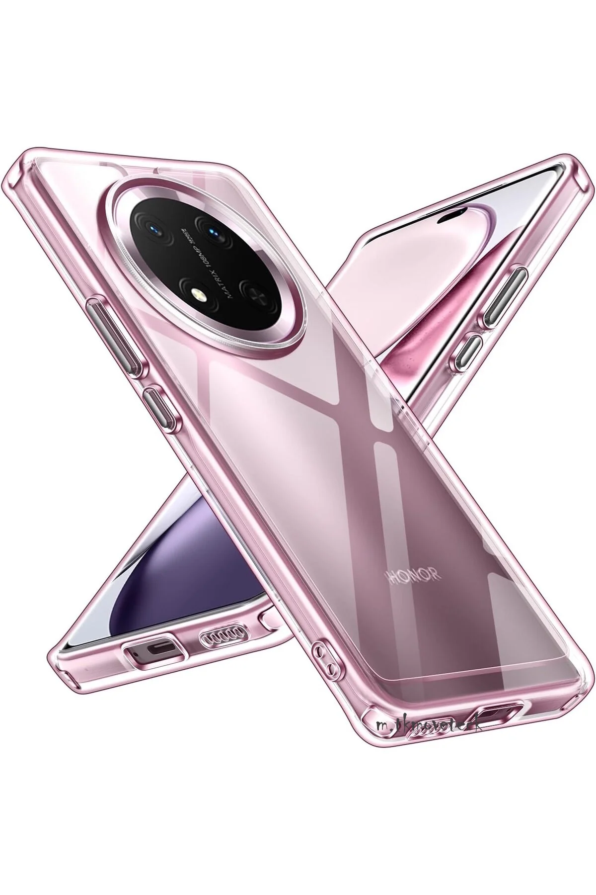کاور و قاب پوشش سیلیکونی نرم شفاف بدون رنگ HONOR MAGIC 7 LITE CASE با محافظ بیرون زدگی دوربین مووتک m.tk moveteck