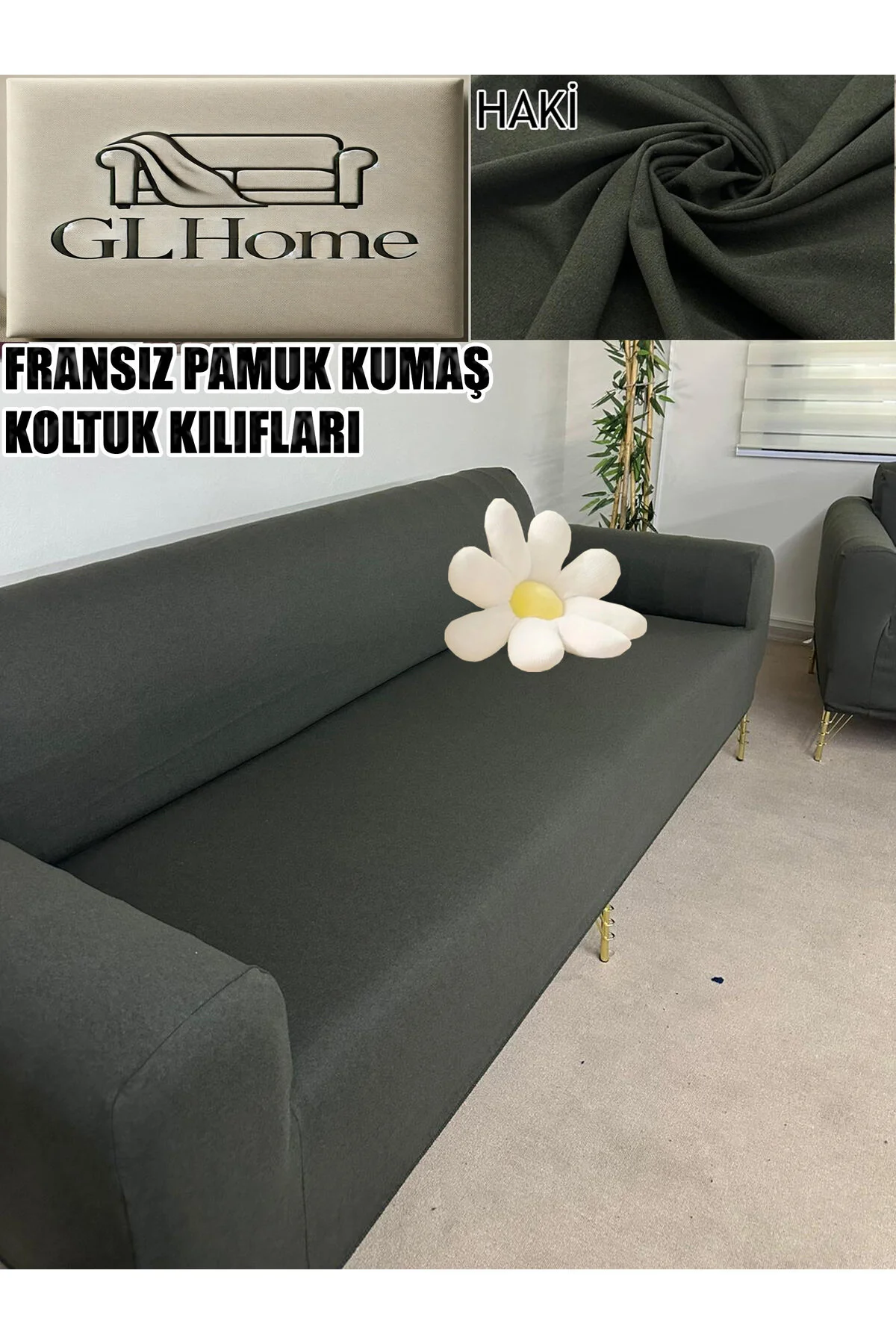 روکش مبل پارچه 100 ٪ پنبه فرانسوی 3 LU کامل لباس و تختخواب BOHEM PORTO غیره Home