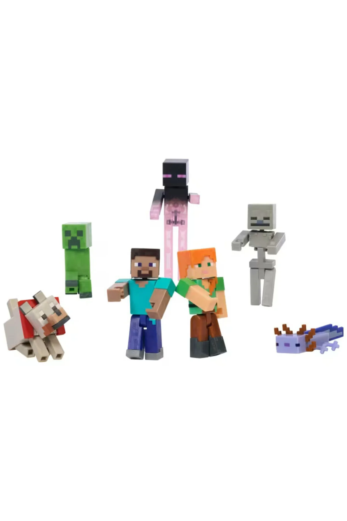 اسباب بازی فیگور مجموعه ای ماینکرفت اورجینال Minecraft