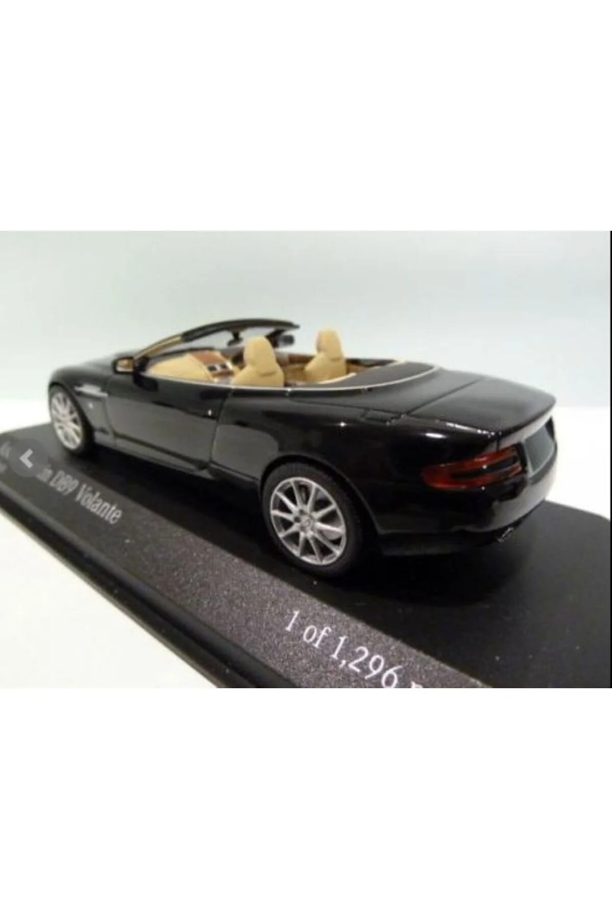 مدل خودرو 1:43 ASTON MARTIN DB9 VOLANTE DIECAST CAR تولید محدود 1 1296 Minichamps