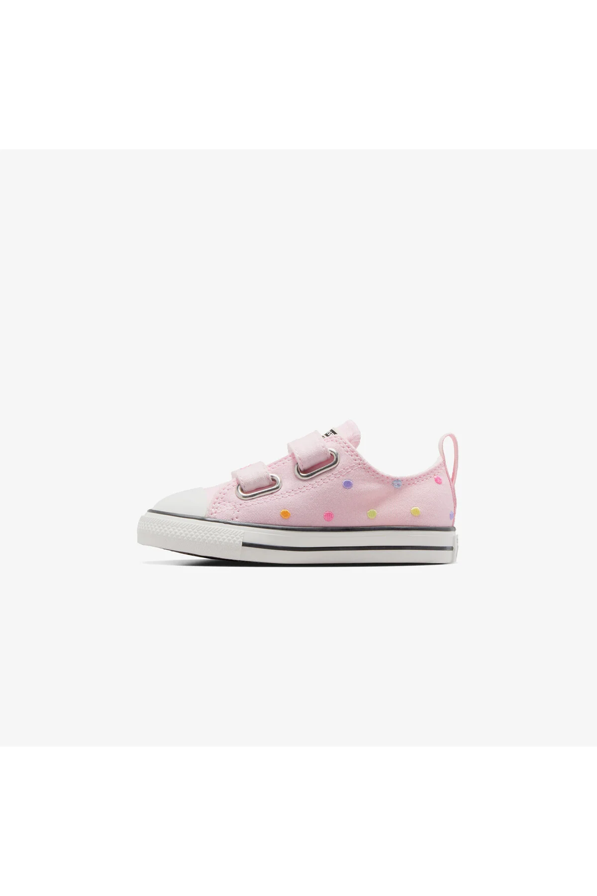 کفش پیاده روی کتانی صورتی بچه گانه CHUCK TAYLOR ALL STAR 2V POLKA DOTS کانورس Converse