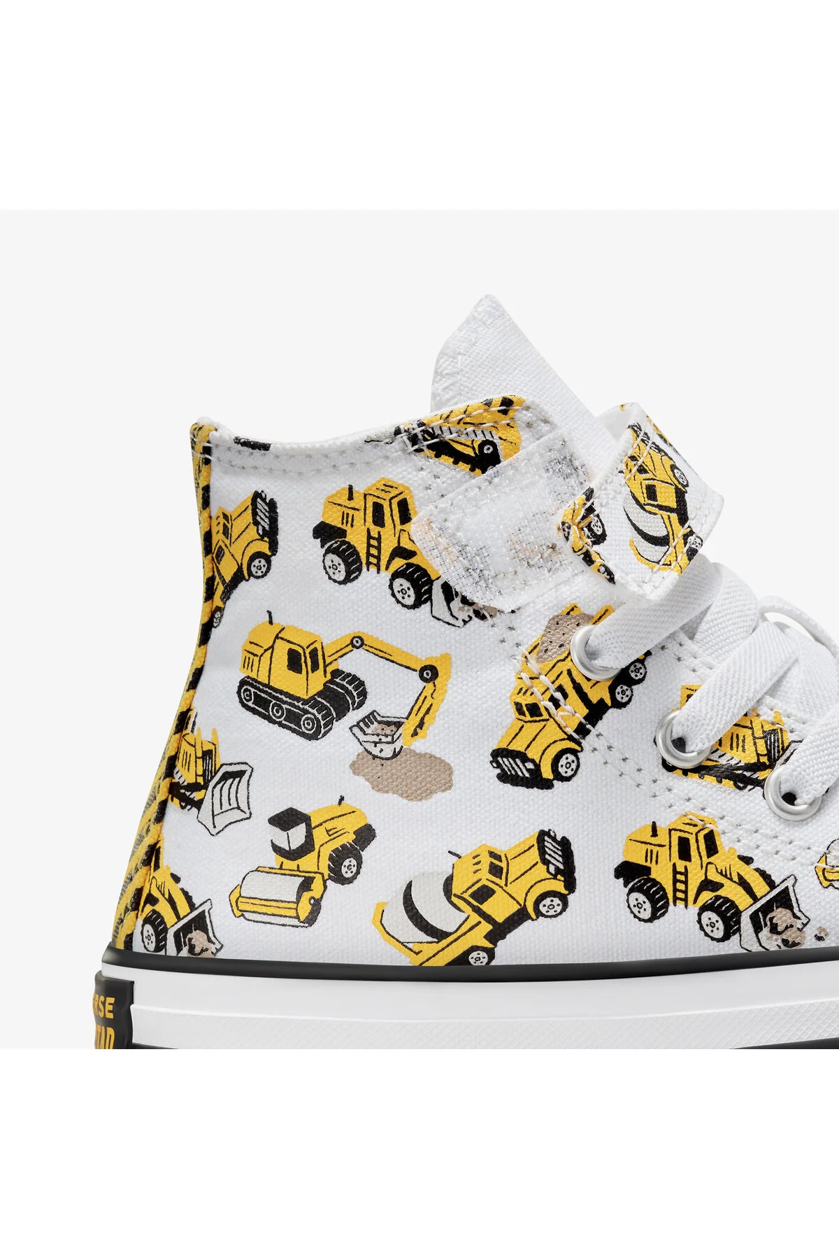 اسنیکر کفش کتانی سفید بچه گانه CHUCK TAYLOR ALL STAR 1V CONSTRUCTION TRUCK KIDS کانورس Converse