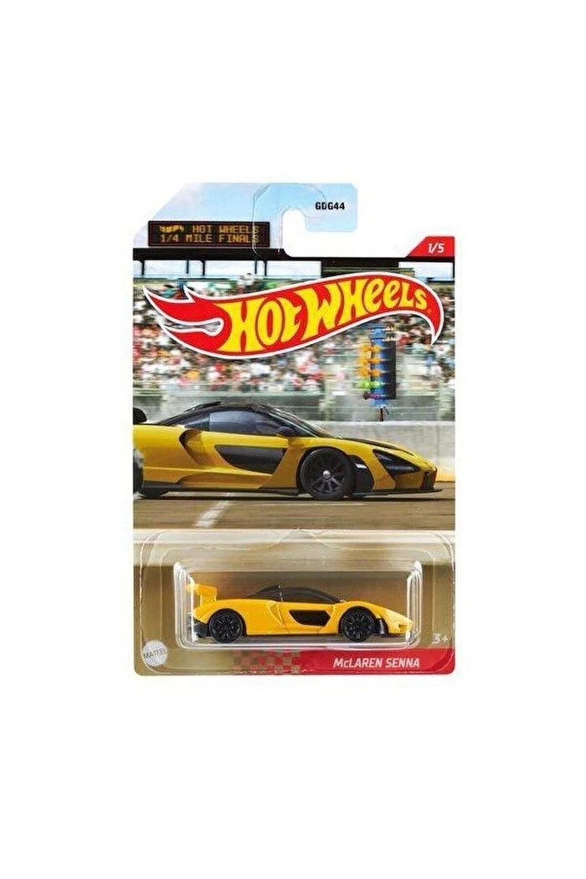 مدل خودرو 1 4 MILE KINGS DRAG RACE CARS MCLAREN SENNA GYN21 GRP28 اورجینال HOT WHEELS