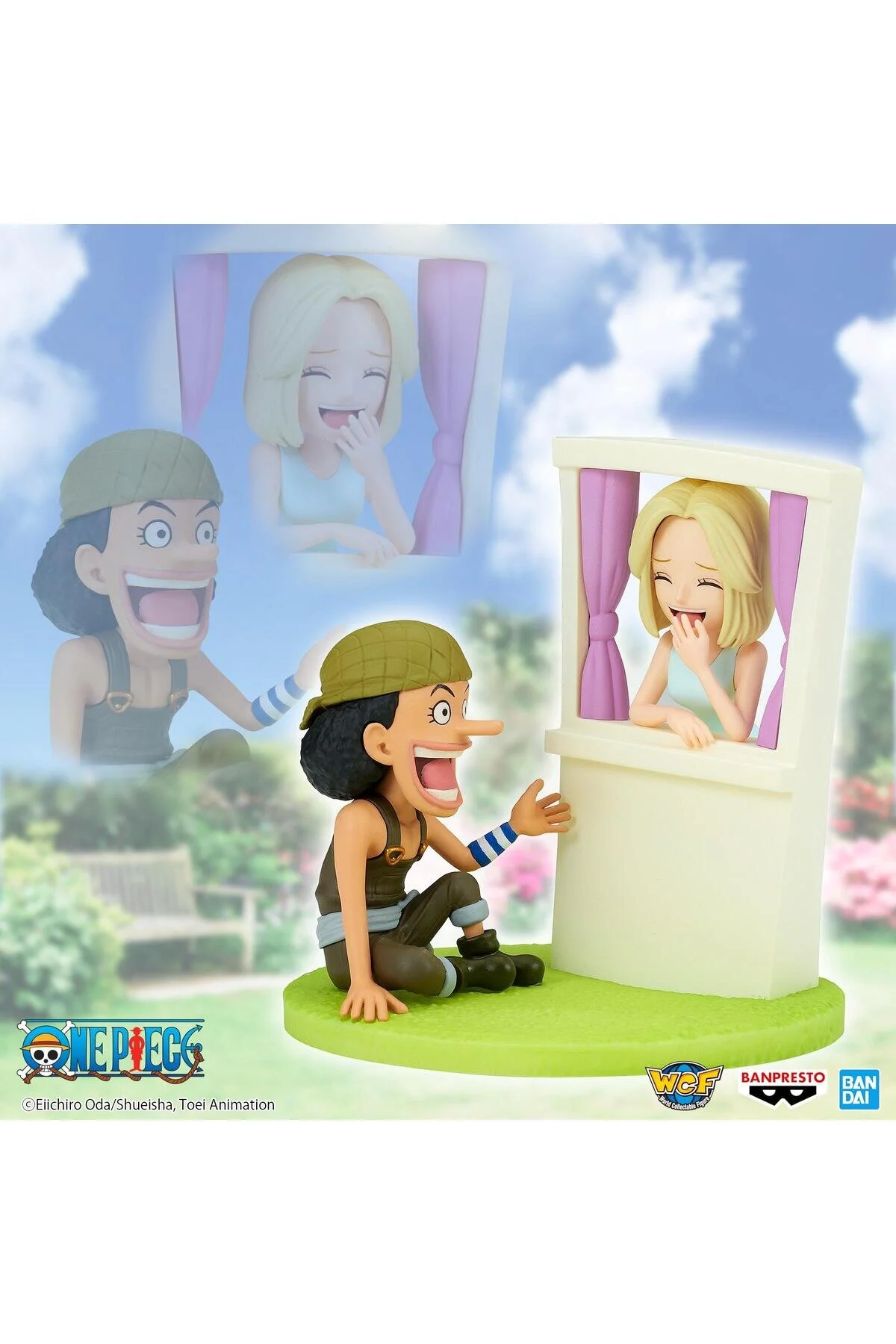 فیگور WCF – LOG STORIES ONE PIECE USOPP & KAYA STATUE 7CM Banpresto