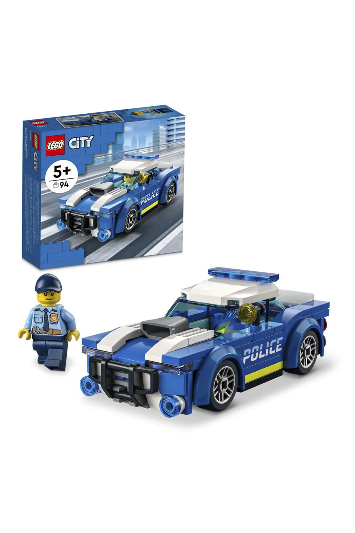 لگو و اسباب بازی های ساخت محور ماشین پلیس شهر 60312 از ترکیه LEGO