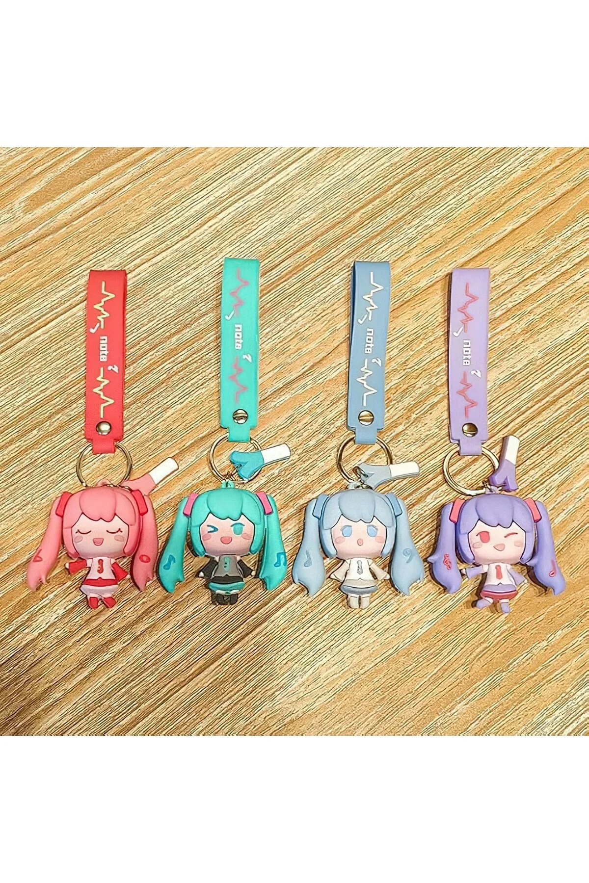 جلیقه کلید انیمه HATSUNE MIKU LAITO MEIKO جاکلیدی و کیف لوازم جانبی KAGAMINE RIN LEN FG KONNİCHİWA
