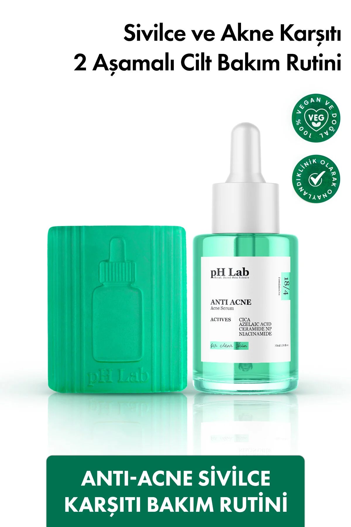ست مراقبت پوست روتین از آکنه PHLAB Ph Lab