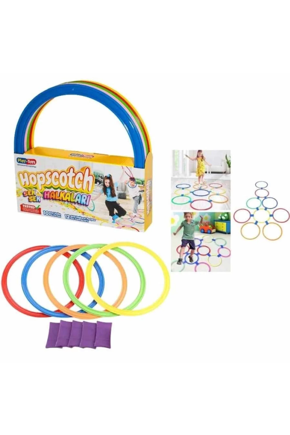 اسباب بازی های فیگور دیگر TOY PLAYTOYS RING HOPSCOTCH 2274 Asya