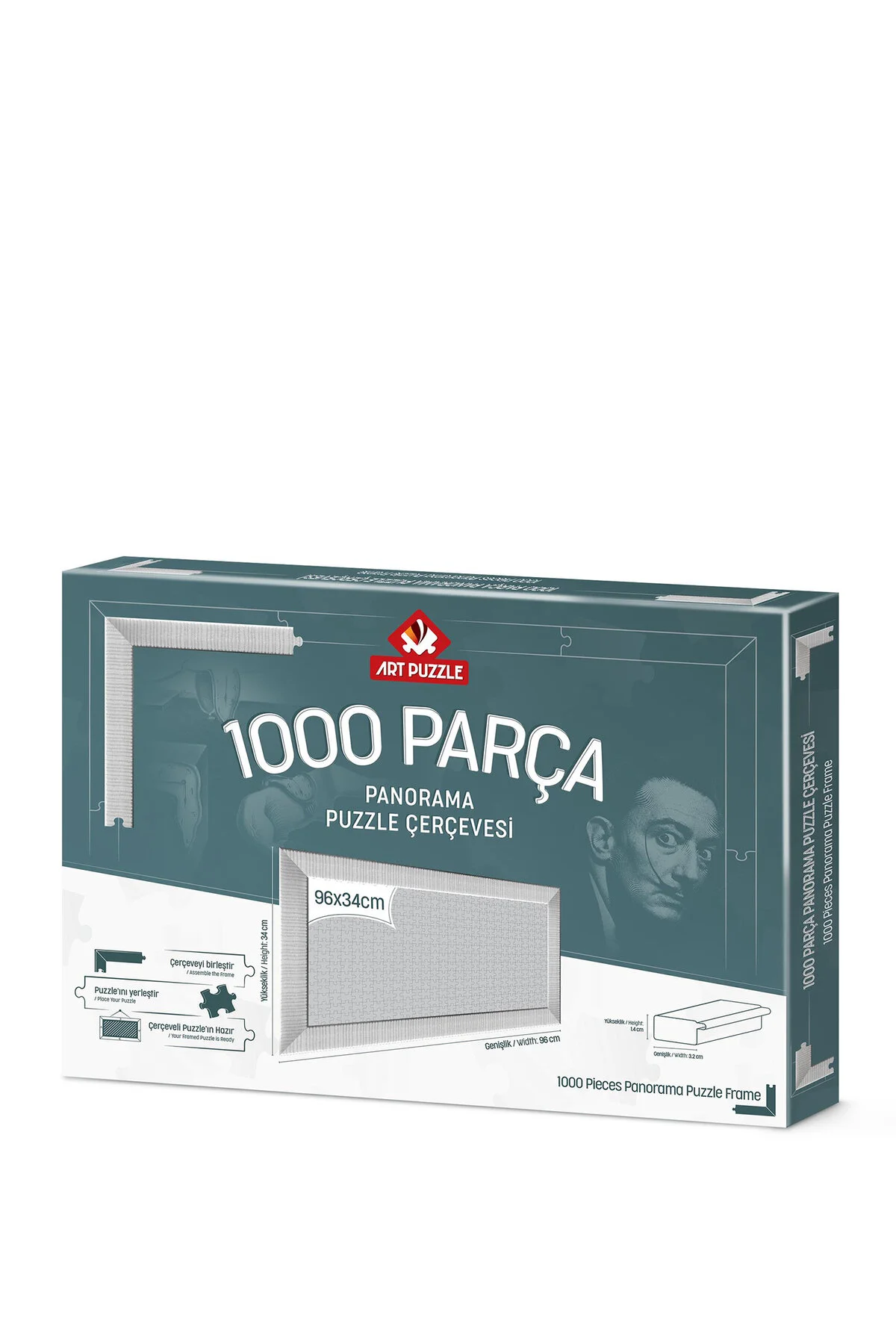 اشیاء دکوراتیو و مجسمه قاب پازل 1000 قطعه پانوراما را جدا کرد اورجینال ارت Art Puzzle