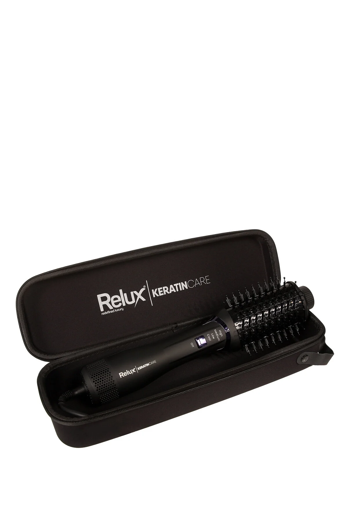 برس و شانه مو حجم دهنده AS8200B KERATINCARE IONIC اورجینال Relux
