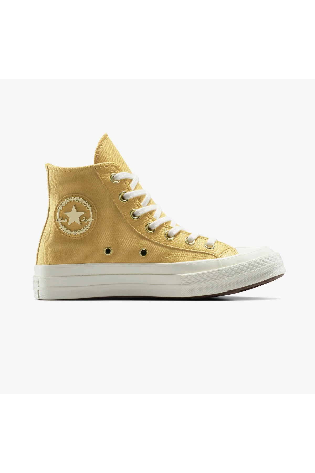اسنیکر کفش ورزشی زنانه چاک 70 زرد کانورس Converse