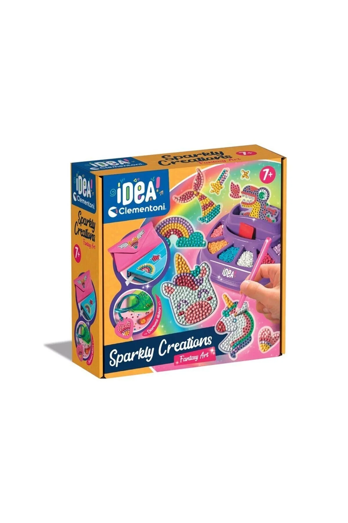 اسباب بازی های فیگور دیگر آموزشی 18746 IDEA CLEMETONI ست طراحی درخشان هنر فانتزی دختران پسر NEWBRENDHOME