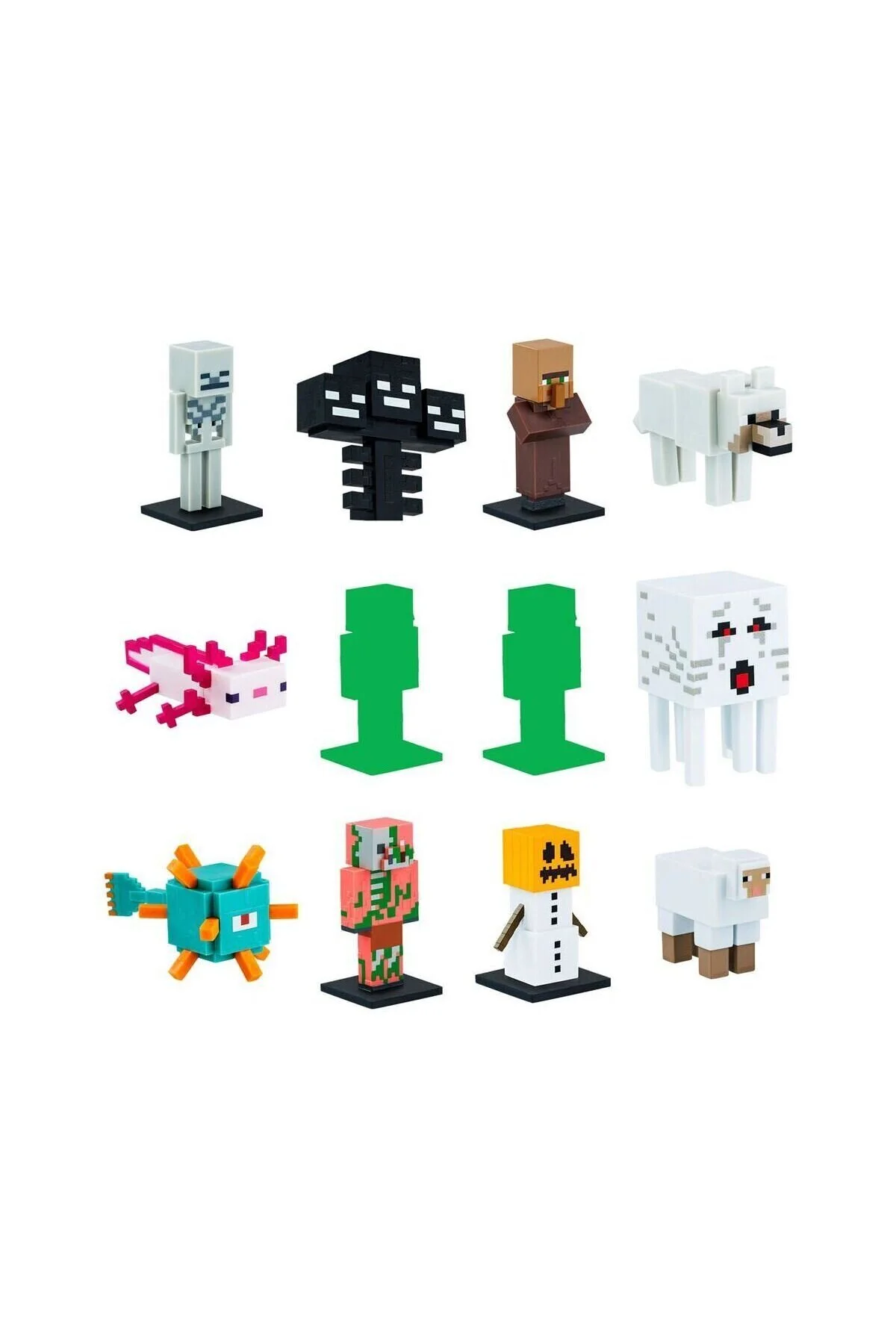 اسباب بازی های آموزشی دختر بچه PMI MC2080 MINECRAFT 3D FIGURE TOPPEEZ 12 DELUXE BOY CHILD TOY OMZ