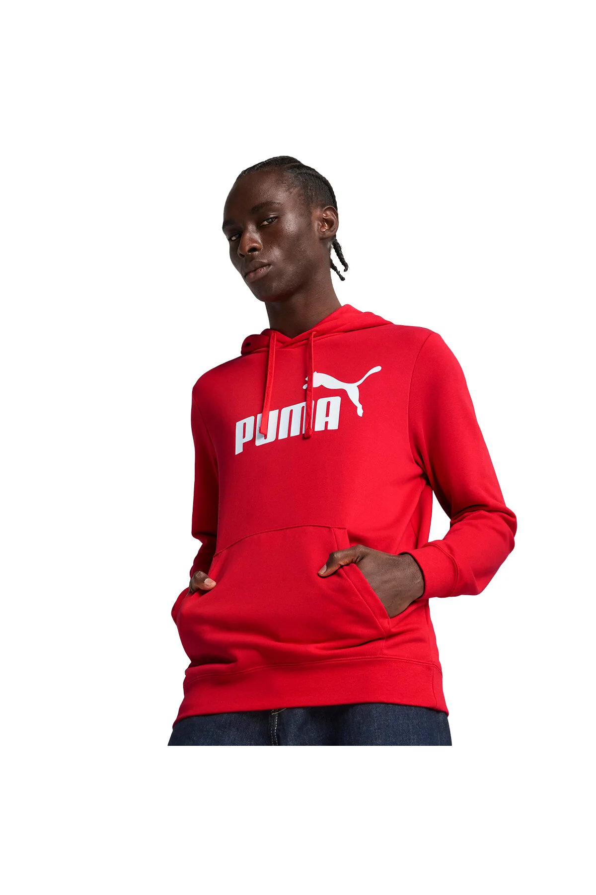هود معمولی آستین بلند غیر معمول چاپ لوگو جیب کانگورو پوما Puma