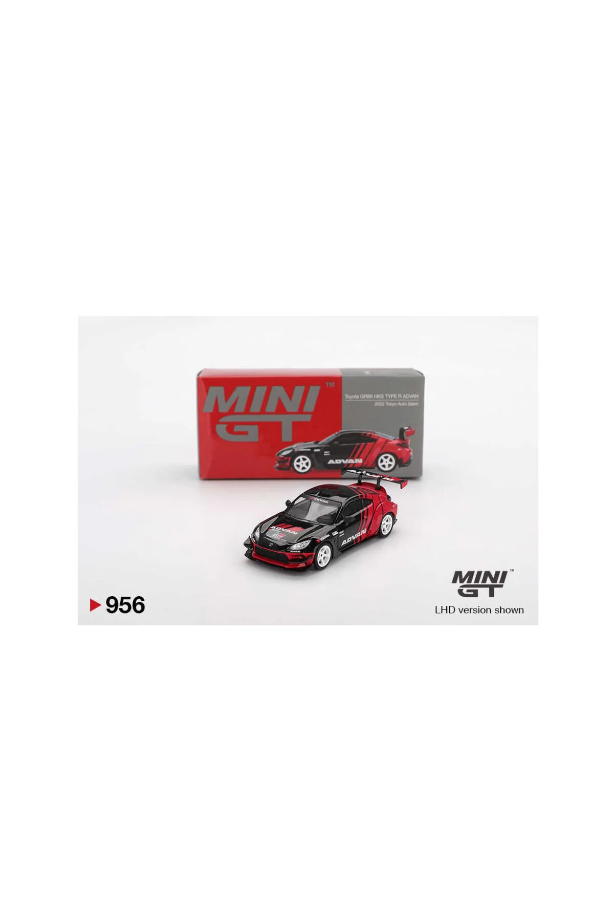 مدل خودرو 956 TOYOTA GR 86 HKS TYPE اورجینال mini gt
