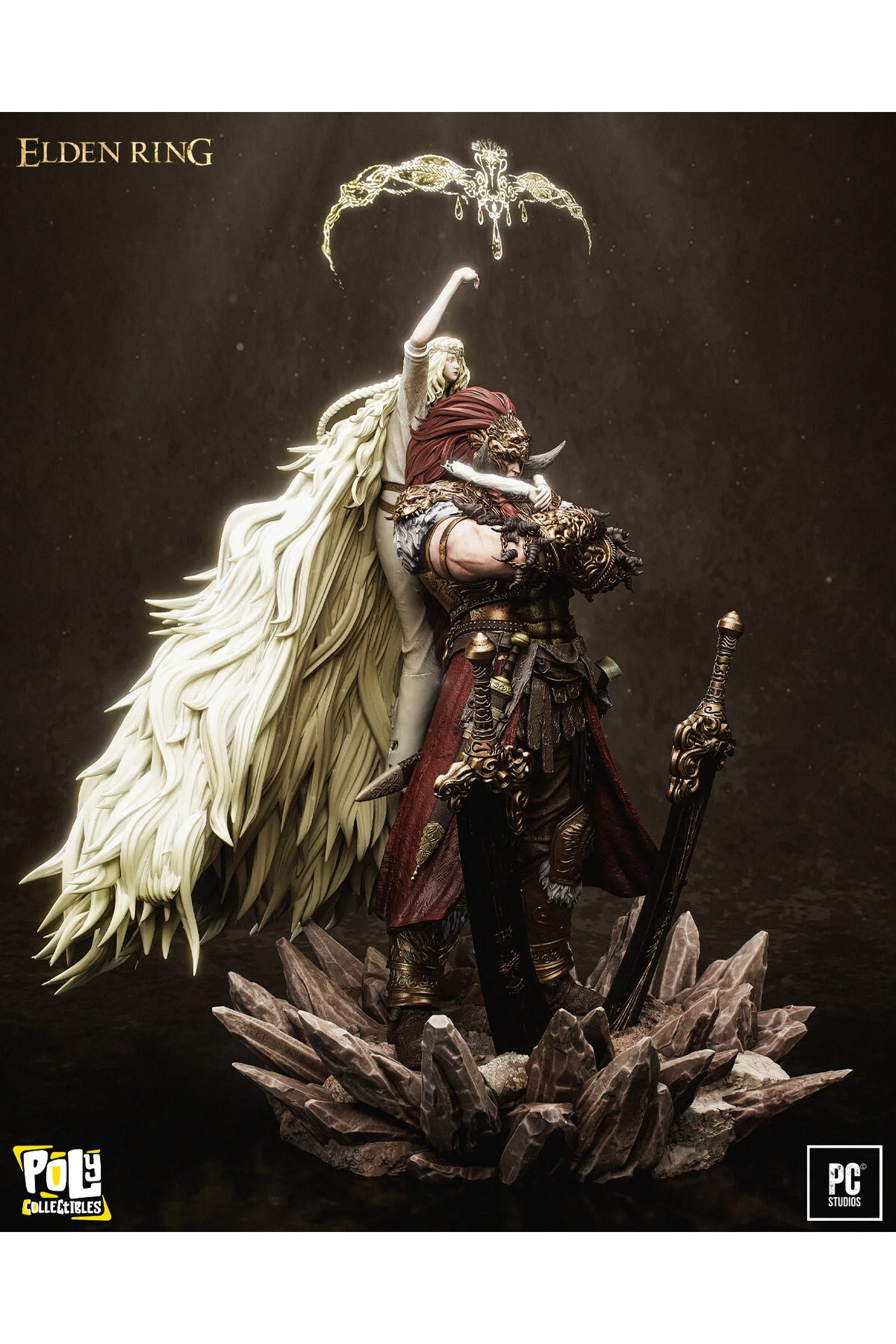 فیگور GENERAL RADAHN & MIQUELLA – ELDEN RING PREMIUM COLLECTIBLES FIGURE | 32 سانتی متر از ترکیه Poly Collectibles