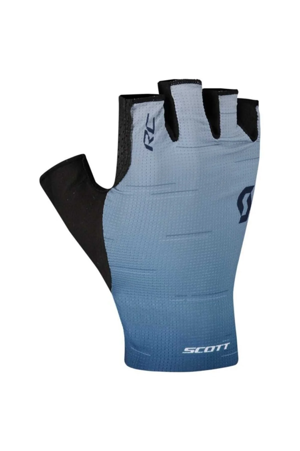 دوچرخه آبی مردانه Rc Pro دستکش انگشت کوتاه Glace Blue Night S اسکات SCOTT