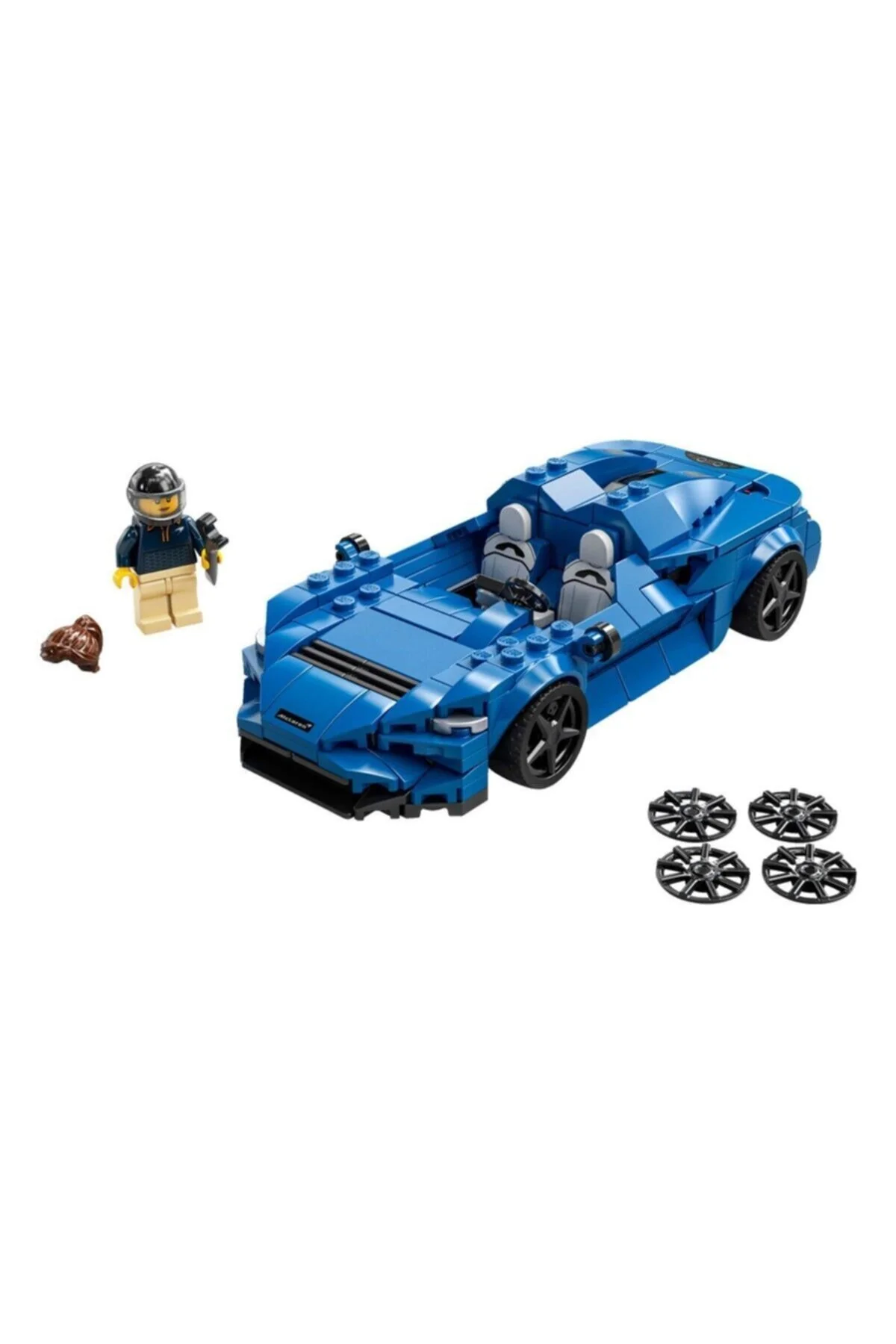 ماشین اسباب بازی 76902 ® قهرمانان سرعت مک لارن الوا 263 قطعه +7 سن لگو اورجینال LEGO