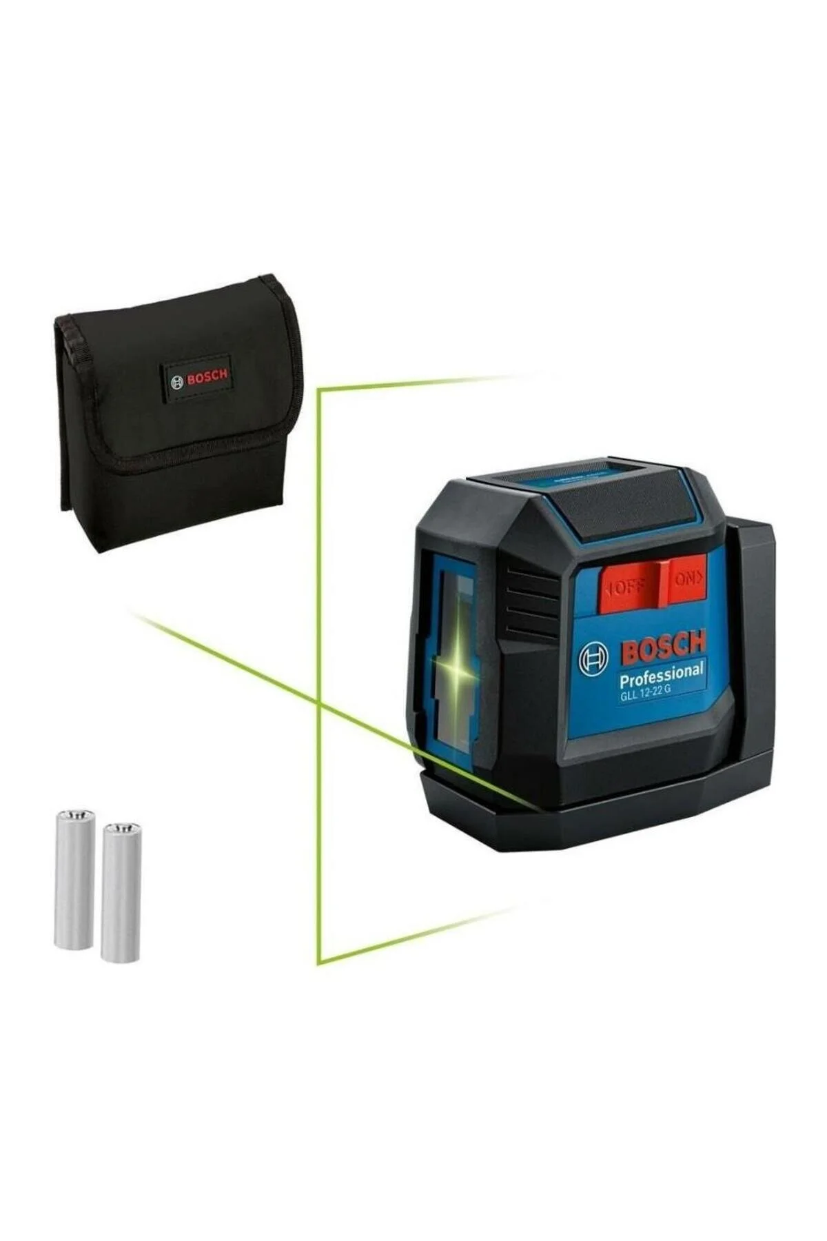 دستگاه اندازه گیری لیزر خط سبز GLL 12 22 G بوش Bosch