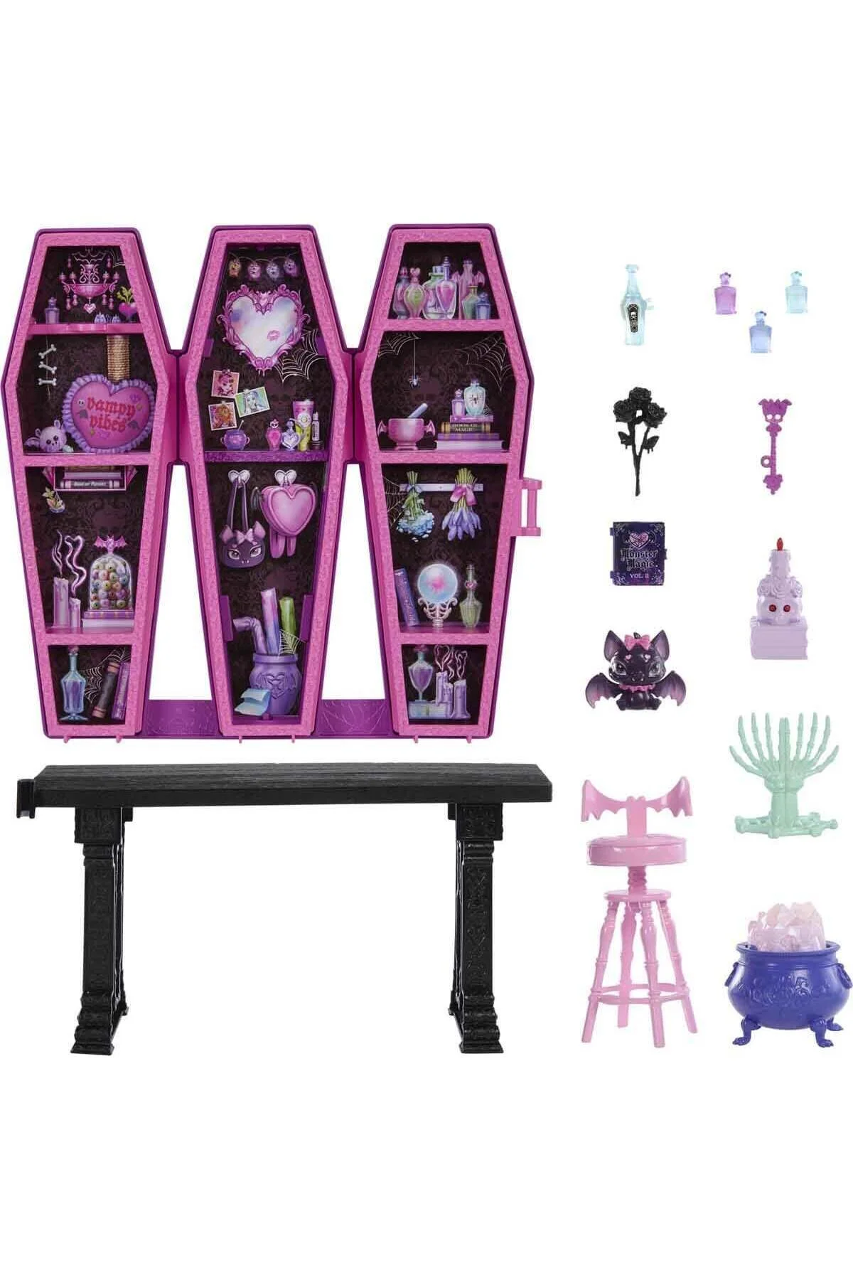 اسباب بازی های فیگور دیگر مردانه و زنانه مجموعه مخفی DRACULAURA JBF15 MONSTER HIGH