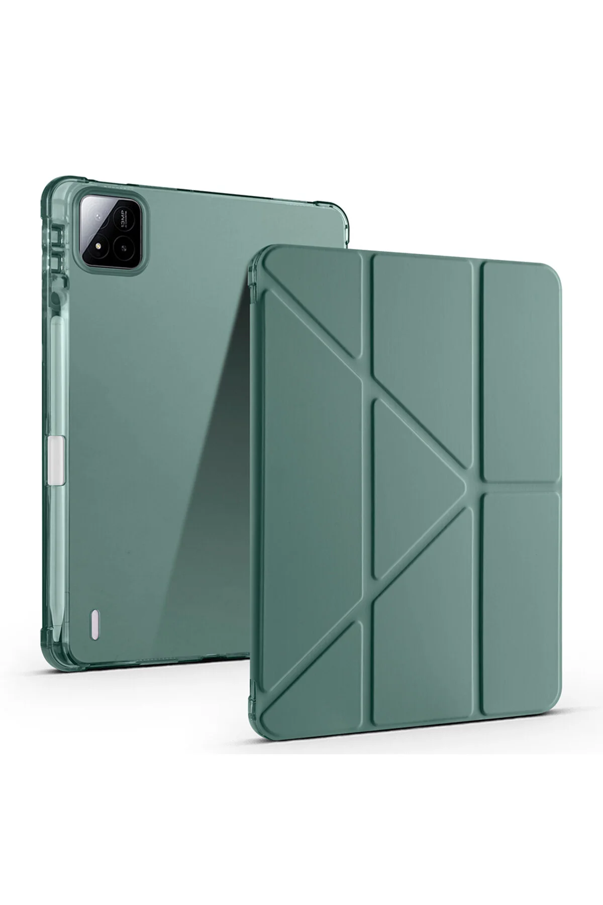 کاور تبلت قاب پایه XIAOMI PAD 7 PRO چند زاویه ای سبک وزن سه تاشو با محفظه قلم halkhouse