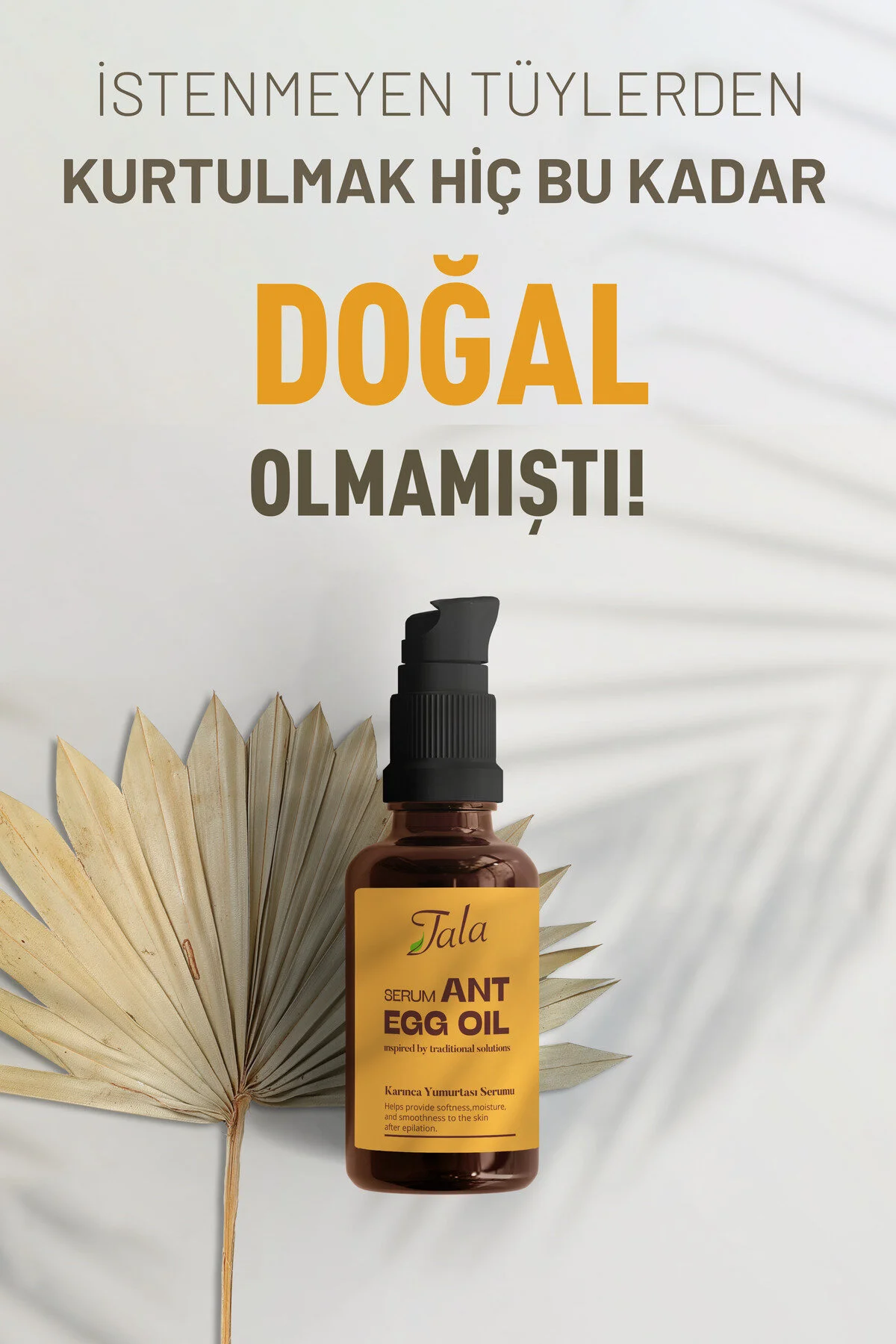 سرم روغن تخم مورچه 30 میلی لیتر مناسب برای کاهش و نازک کردن مو Tala