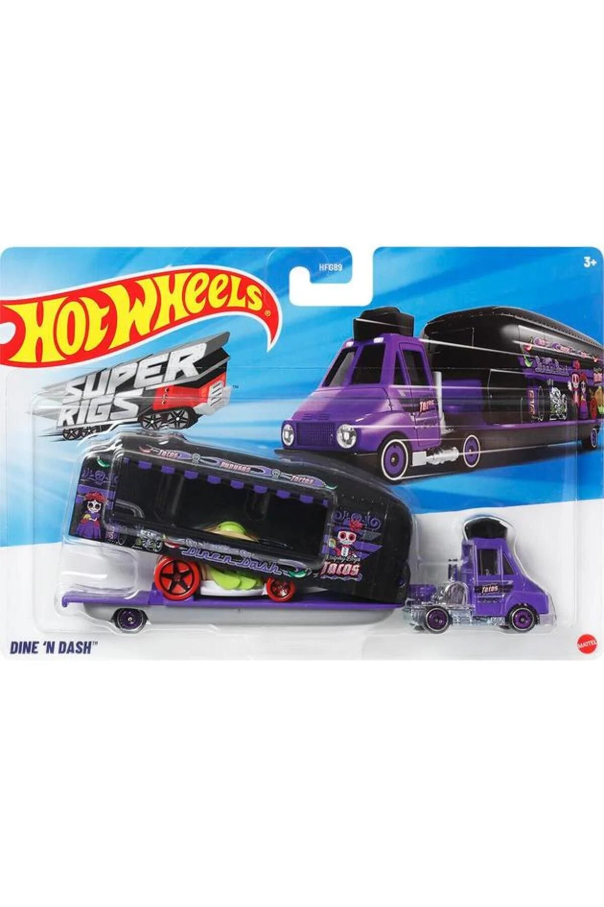 کامیون و ماشین آلات ساختمانی اسباب بازی های حامل BDW51 JDJ58 HOT WHEELS