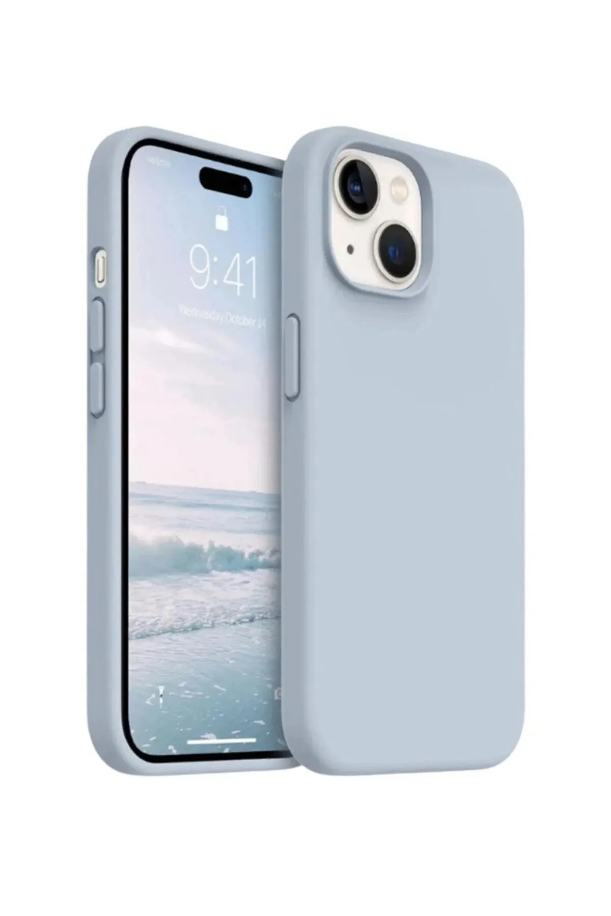 کاور و قاب پوشش محافظ دوربین سیلیکونی مایع نرم IPHONE 15 CASE VELVET LAUNCH landscapecase