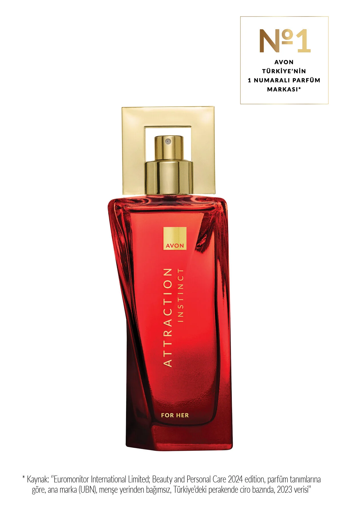 عطر زنانه ATTRACTION INSTINCT ادوپرفیوم 50 ML. Avon