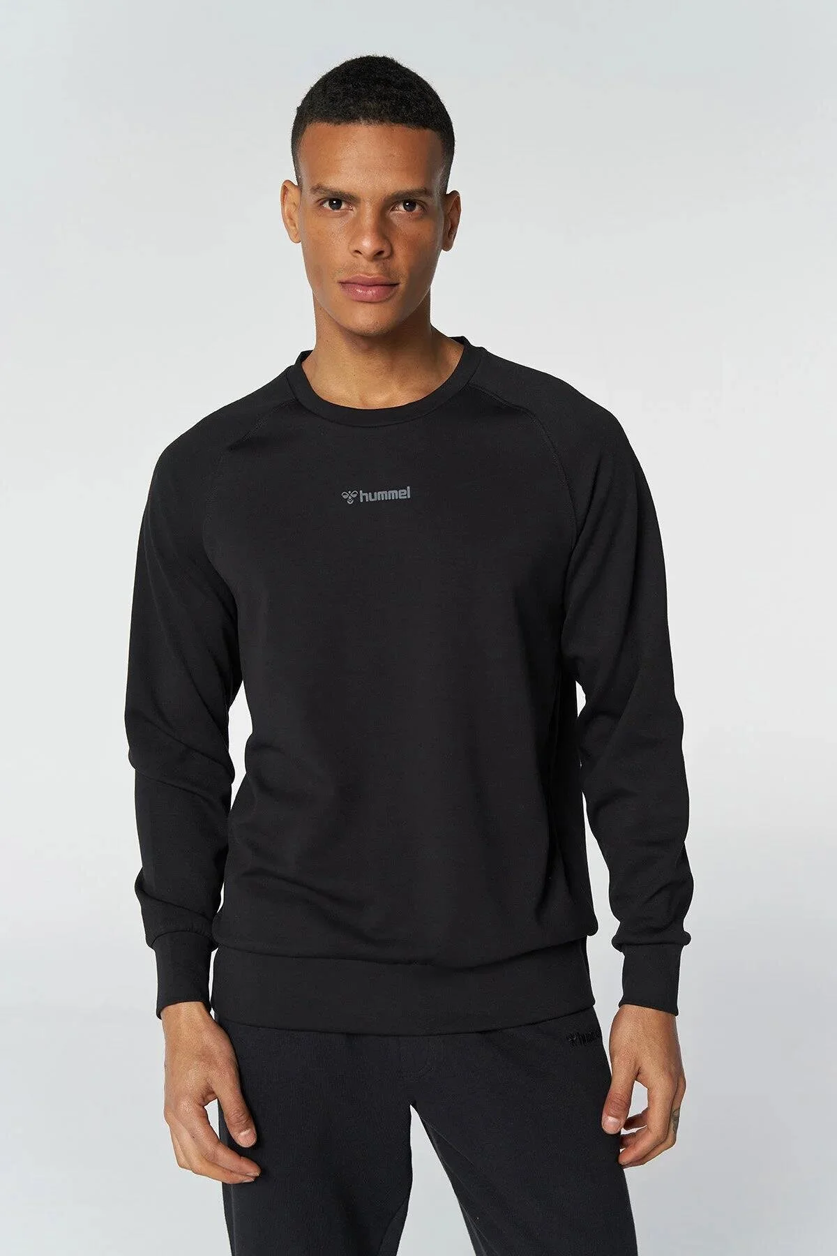 سویشرت ورزشی مشکی مردانه پیراهن Hmlevon هومل اورجینال hummel