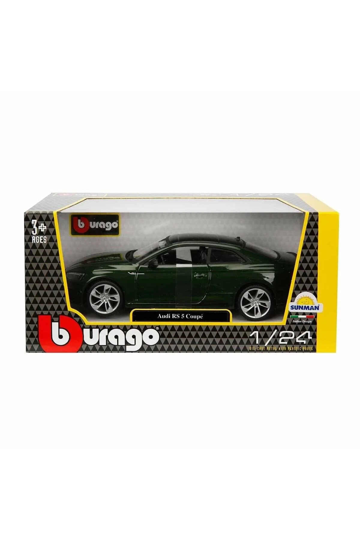 اسباب بازی های فیگور دیگر آموزش آموزشی BBURAGO 1:24 AUDI RS 5 COUPE MODEL CAR GIRL BOY KID TOY NEWBRENDHOME