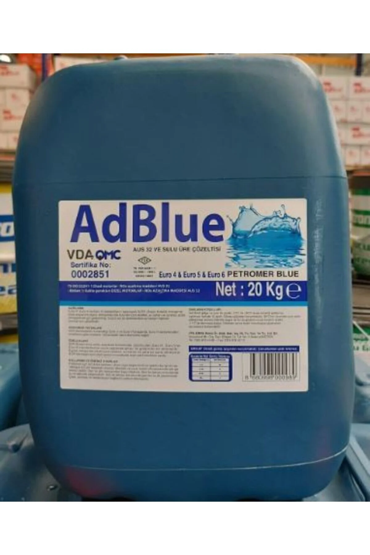 محصول صرفه جویی سوخت ADBLUE 20 کیلوگرم اورجینال PETROMER