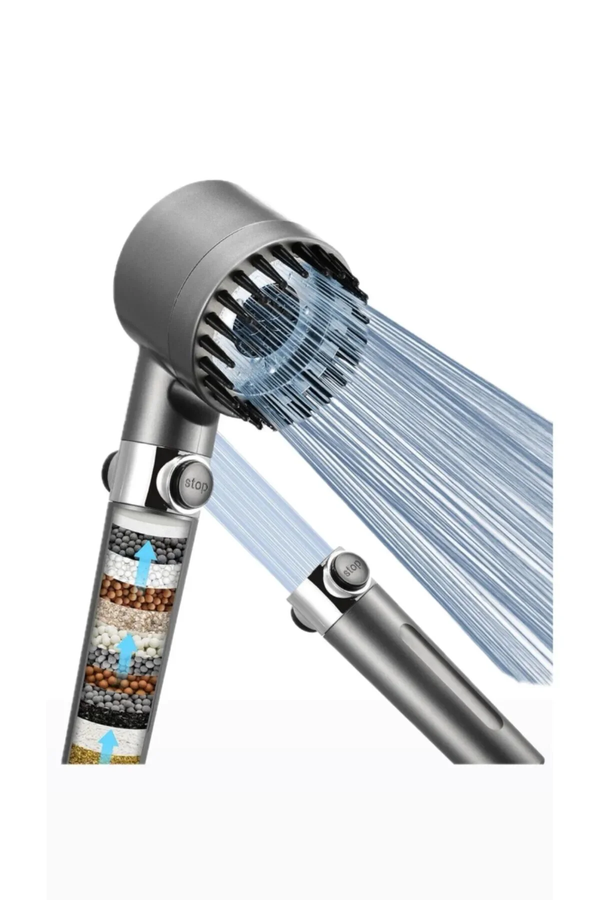 لوازم جانبی تصفیه کننده آب مجموعه 3 تایی + فیلتر دوش Bodhair