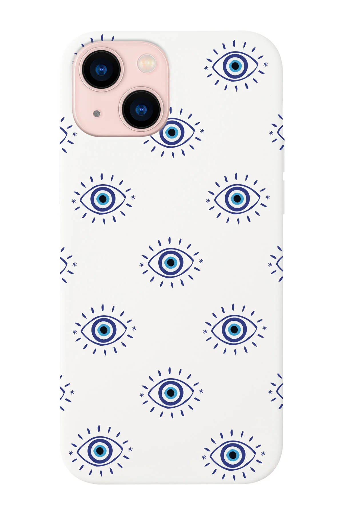 کاور و قاب محافظ گوشی جیر طرح دار چشم منجوق سازگار با IPHONE 14PLUS 15PLUS shoptocase